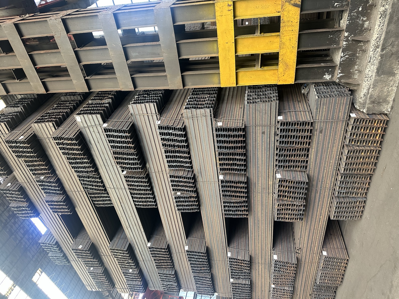 H Beam stock at Mufaddal Steel Dubai