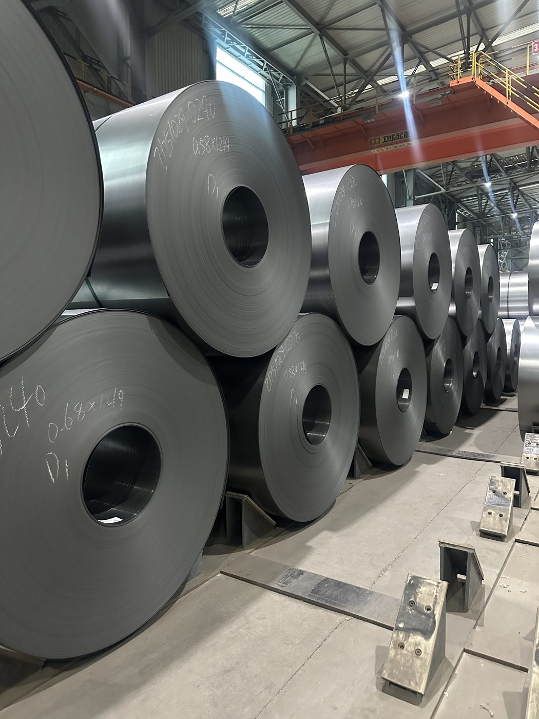 Steel coils in stock